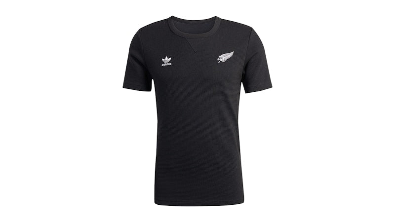 adidas All Blacks Essentials Waffle T-Shirt All Black