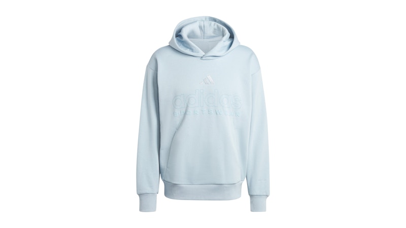 adidas All Szn Fleece Graphic Hoodie Wonder Blue
