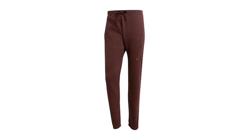 adidas All Szn Fleece Regular Tapered Pants Shadow Brown