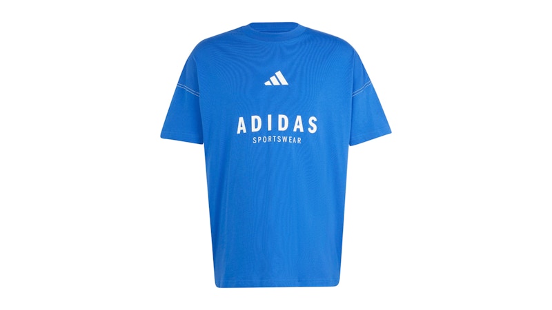 adidas All Szn Graphic T-Shirt Royal Blue