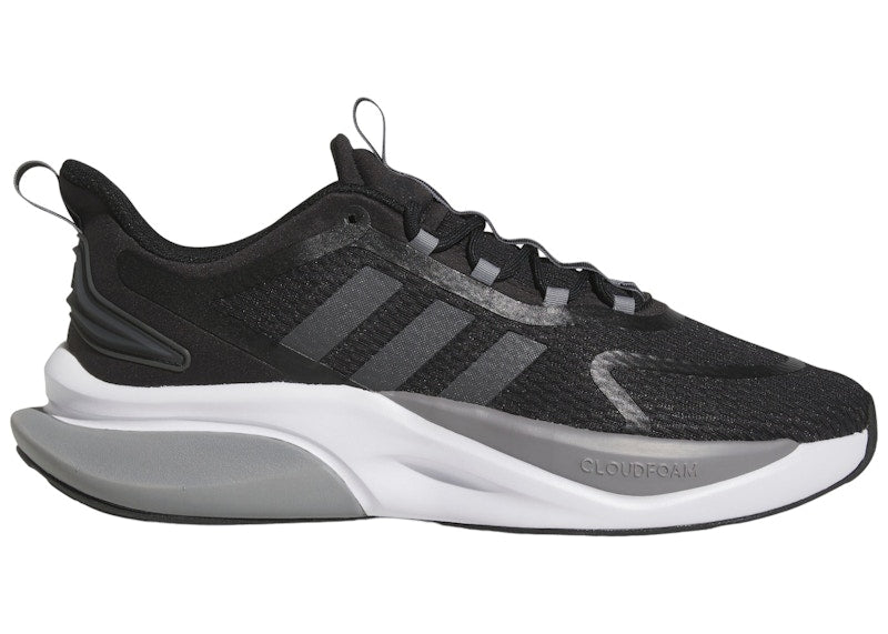 adidas Alphabounce+ Bounce Core Black Carbon Grey Three