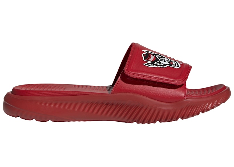 adidas Alphabounce Slide 2.0 NC State Team Power Red Cloud White Core Black