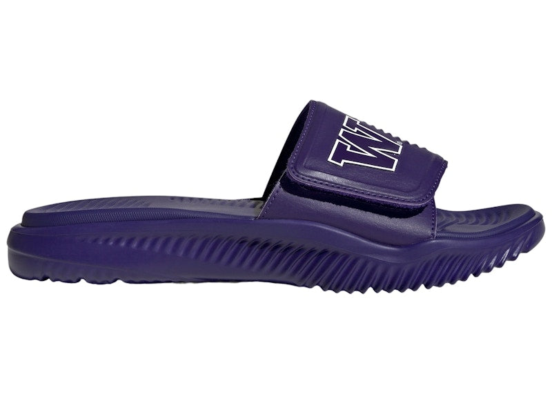 adidas Alphabounce Slide 2.0 Washington Team College Purple Cloud White