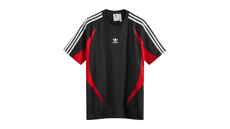 adidas Archive T-shirt Black/Betrack Toper Scarlet