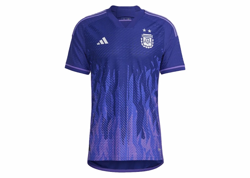 adidas Argentina 2022 Authentic Away Jersey Legacy Indigo/Purple Rush