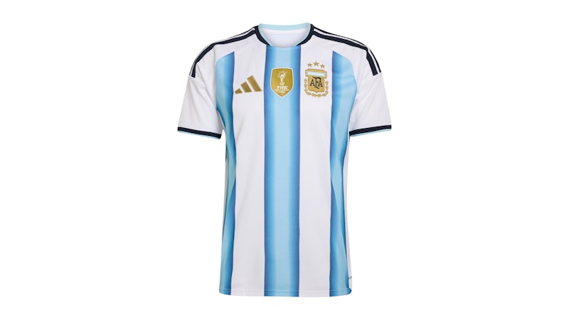 adidas Argentina 2026 Home Jersey White Icey Blue Light Blue