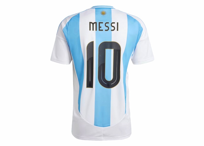 adidas Argentina 24 Messi Home Jersey White/Blue Burst