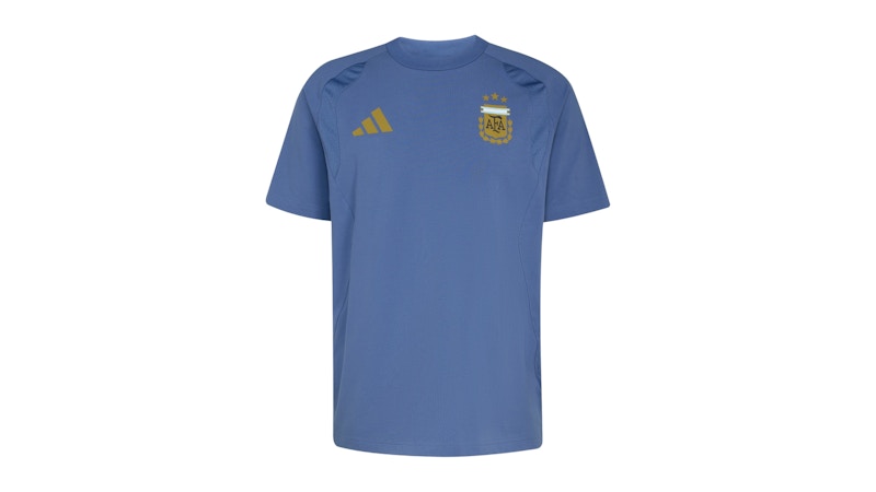 adidas Argentina Tiro Travel Tee Crew Blue