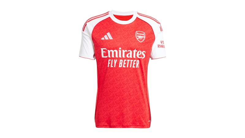 adidas Arsenal 25/26 Home Jersey Better Scarlet/White