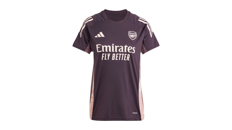 adidas Women's Arsenal Tiro 24 Jersey Aurora Black