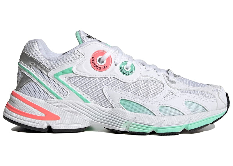 adidas Astir White Pulse Mint Crimson (Women's)