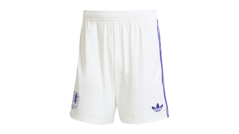 adidas Aston Villa FC 2025/2026 Third Shorts Off White Energy Ink