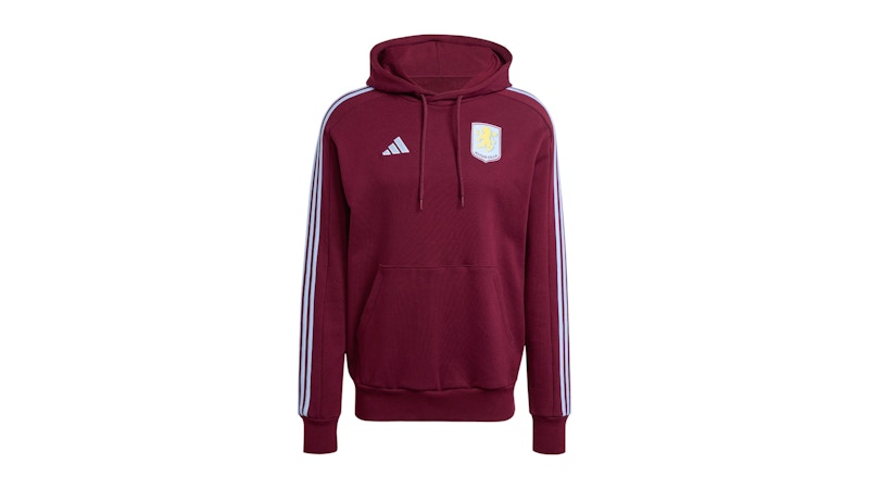 adidas Aston Villa FC DNA Hoodie Maroon