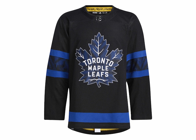 adidas Authentic Toronto Maple Leafs x Drew House Alternate Jersey Black