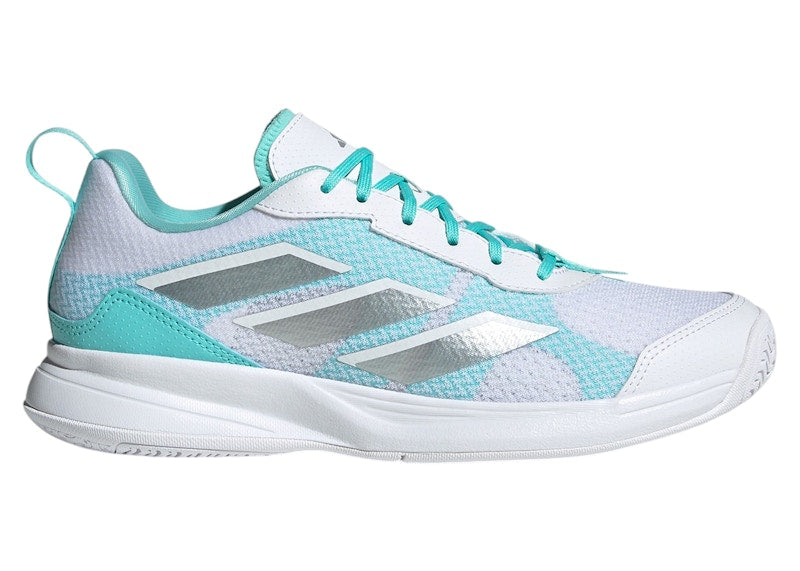 adidas Avaflash Low Cloud White Silver Metallic Flash Aqua (Women's)