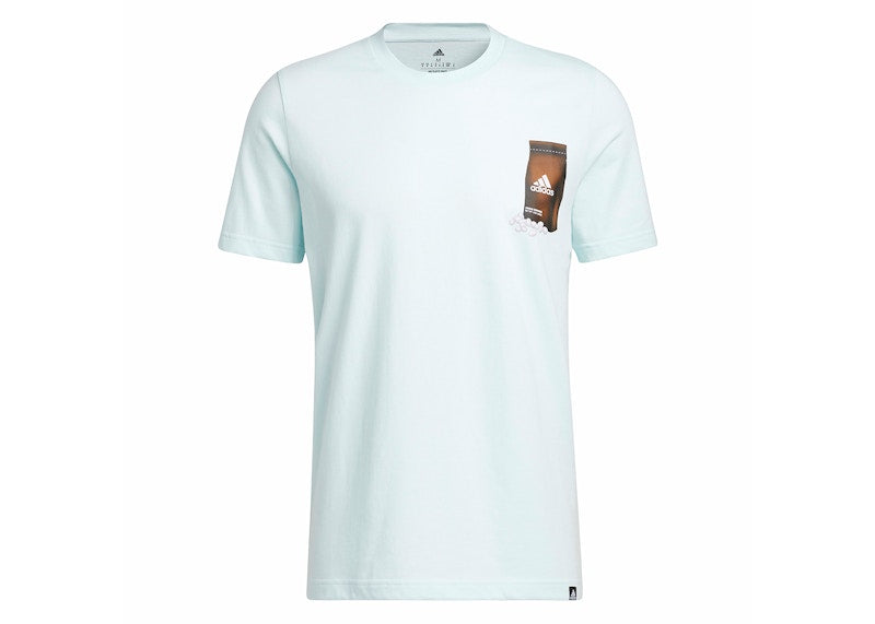 adidas BOOST You Up Graphic Tee Almost Blue
