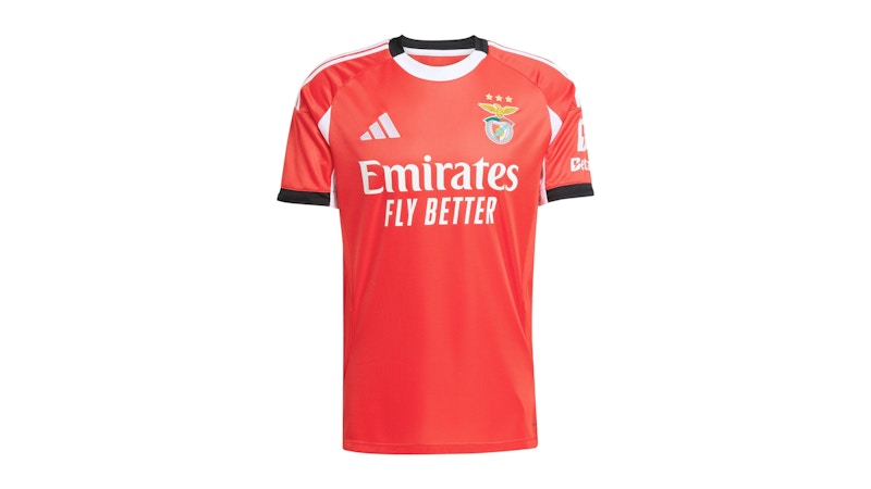 adidas Benfica 25/26 Home Jersey Benfica Red