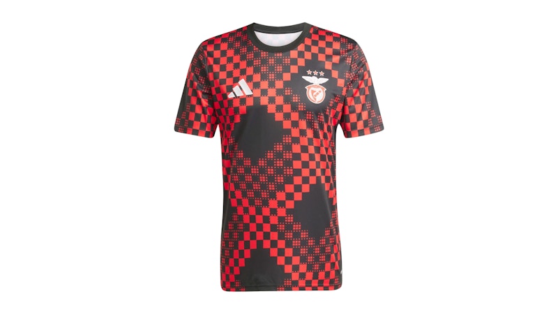 adidas Benfica 25/26 Pre-Match Jersey Black