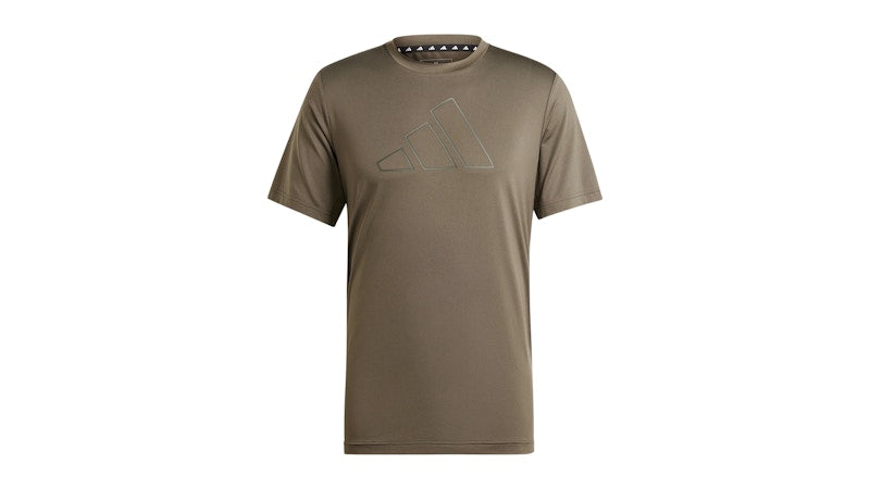 adidas Big Logo T-Shirt Shadow Olive