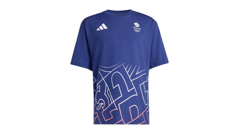 adidas Boa Aop Riders T-Shirt Dark Blue