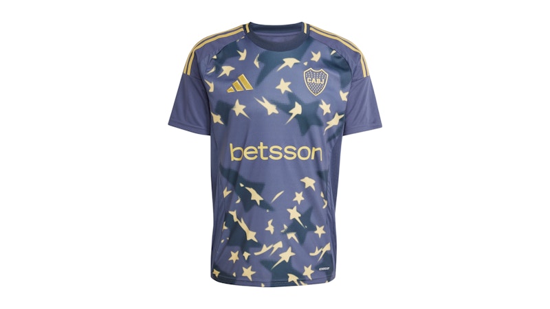 adidas Boca 24/25 Third Jersey Shadow Navy Pyrite