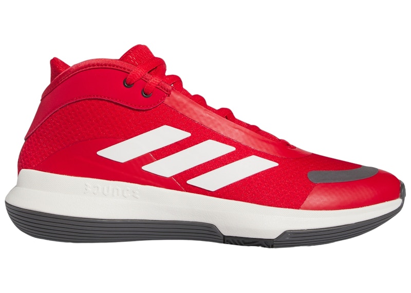adidas Bounce Legends Low Better Scarlet Cloud White Charcoal
