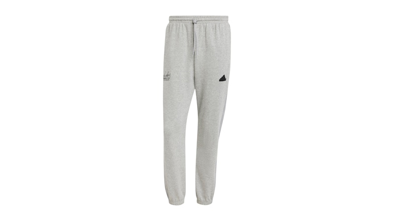 adidas Brand Love French Terry Joggers Medium Grey Heather