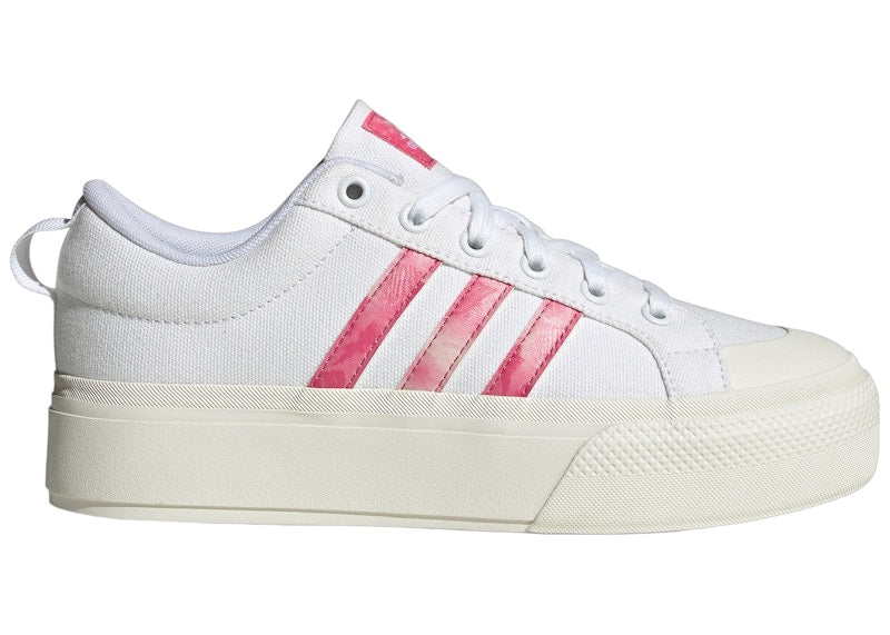 adidas Bravada 2.0 Platform Cloud White Pink Fusion Off White (Women's)