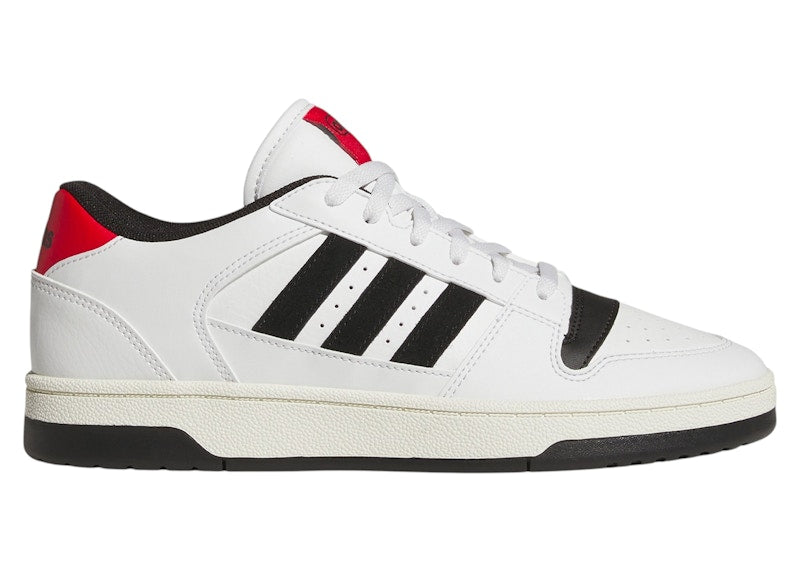 adidas Break Start White Black Collegiate Red