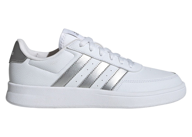 adidas Breaknet 2.0 White Silver Metallic (Women's)