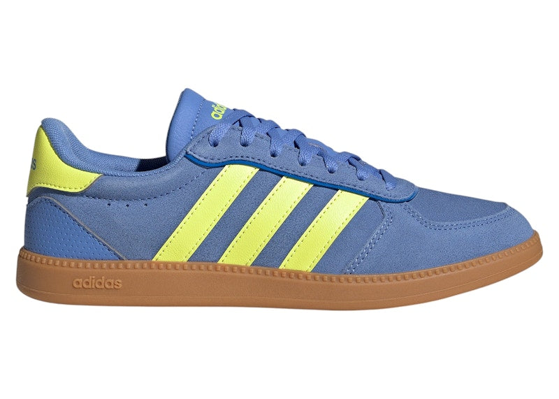adidas Breaknet Sleek Blue Fusion Hi-Res Yellow Gum (Women's)