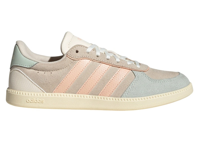 adidas Breaknet Sleek Wonder White Powder Coral Linen Green (Women's)