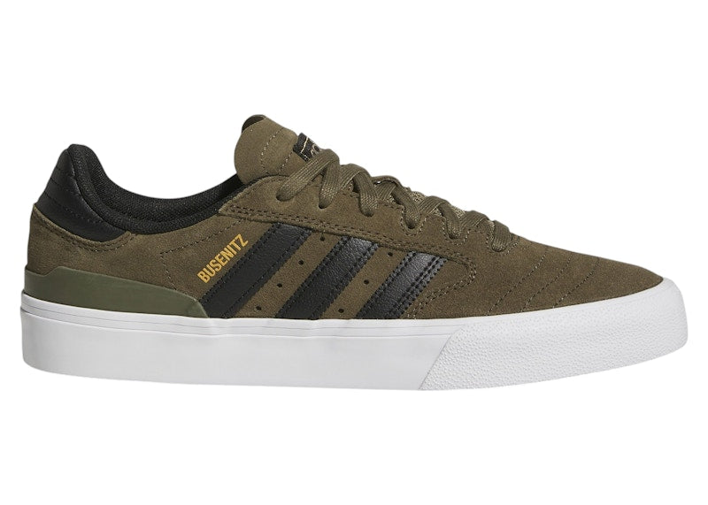 adidas Busenitz Vulc II Olive Strata Core Black Cloud White