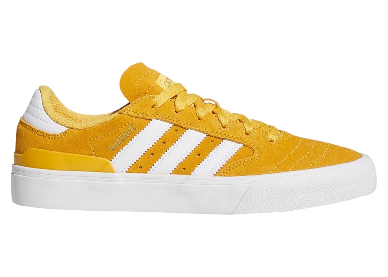 adidas Busenitz Vulc II Preloved Yellow Cloud White Gold Metallic