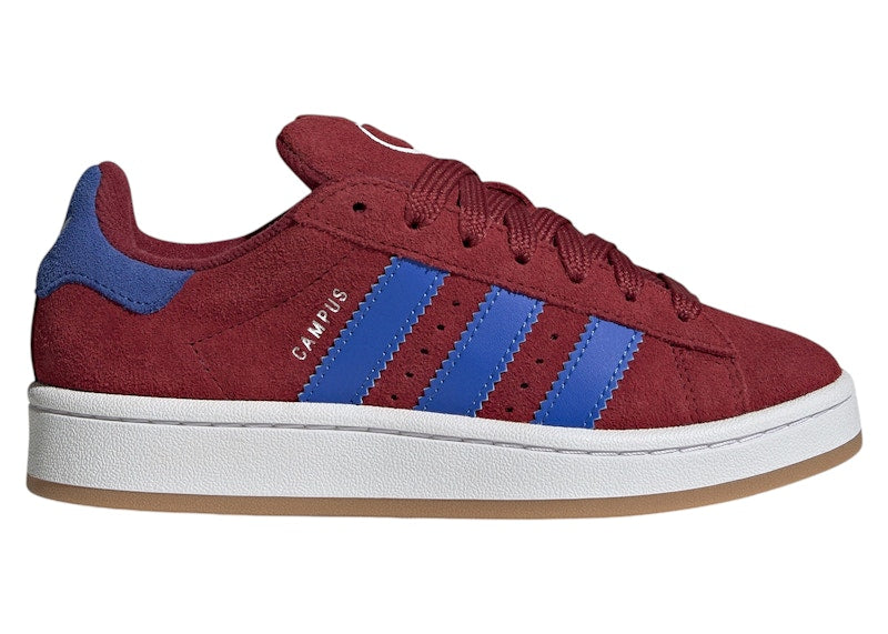 adidas Campus 00s Camp Noble Maroon Hi-Res Blue Cloud White (GS)