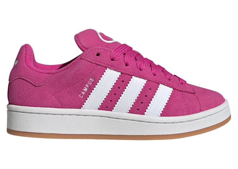 adidas Campus 00s Camp Semi Lucid Fuchsia Cloud White Gum (GS)