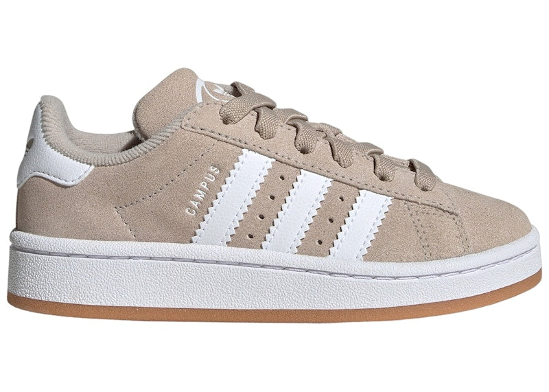 adidas Campus 00s Camp Wonder Beige Cloud White Gum (PS)