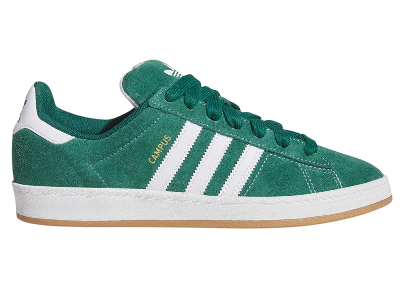 adidas Campus ADV Camp Collegiate Green Cloud White Gold Metallic