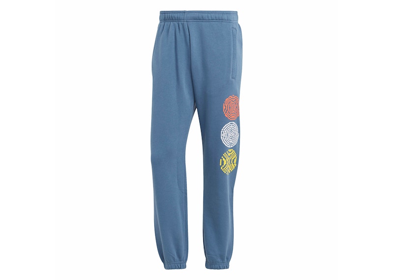 adidas Cartoon Graphic Sweat Pants Wonder Steel