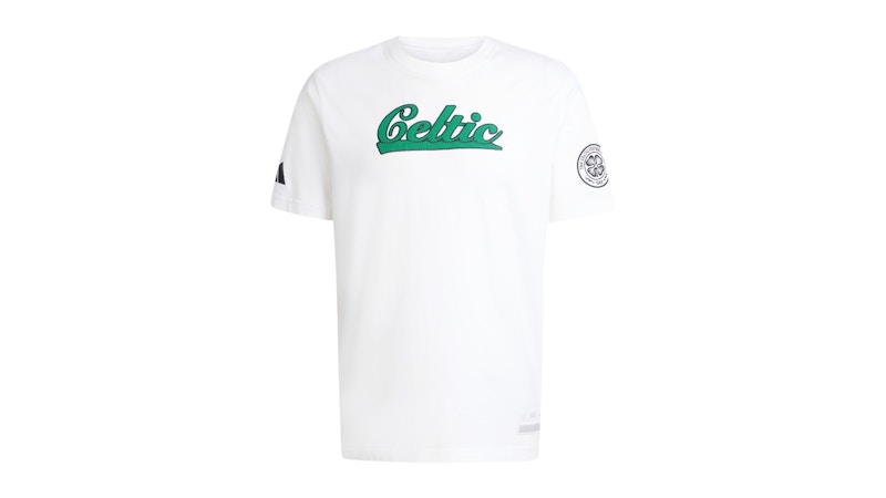 adidas Celtic FC Us Pack T-Shirt White