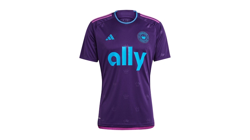 adidas Charlotte FC 2023 Crown Jewel Kit Replica Jersey Purple