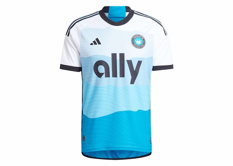 adidas Charlotte FC 24/25 Home Authentic Jersey Sharp Blue/White