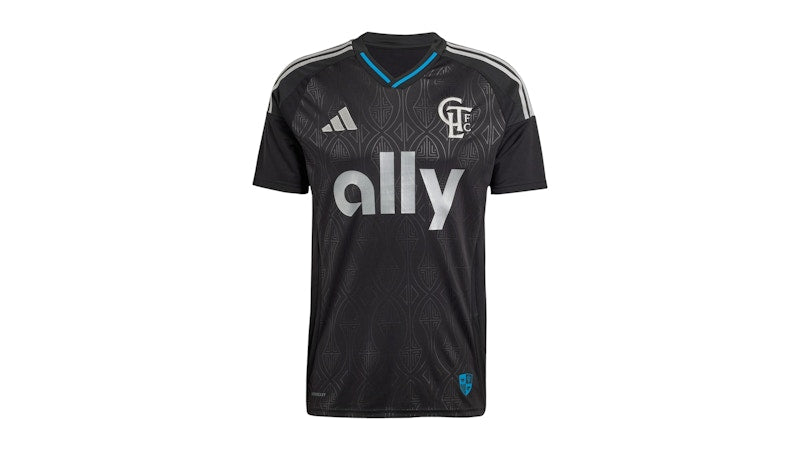 adidas Charlotte FC 25/26 Home Authentic Jersey Black