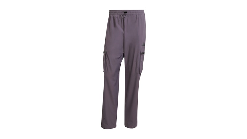 adidas City Escape Lightweight Cargo Tracksuit Pant Grey Strata