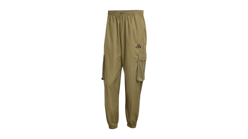 adidas City Tech Utility Woven Pants Olive Strata