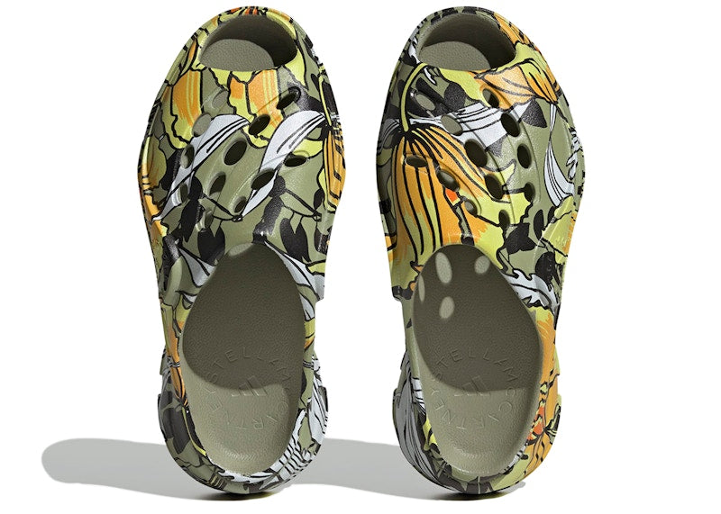 adidas Clog Stella McCartney Floral Tent Green