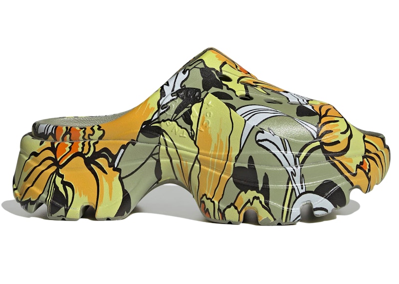 adidas Clog Stella McCartney Floral Tent Green