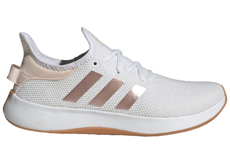 adidas Cloudfoam Pure Cloud White Sandy Pink Met. Wonder Quartz (Women's)