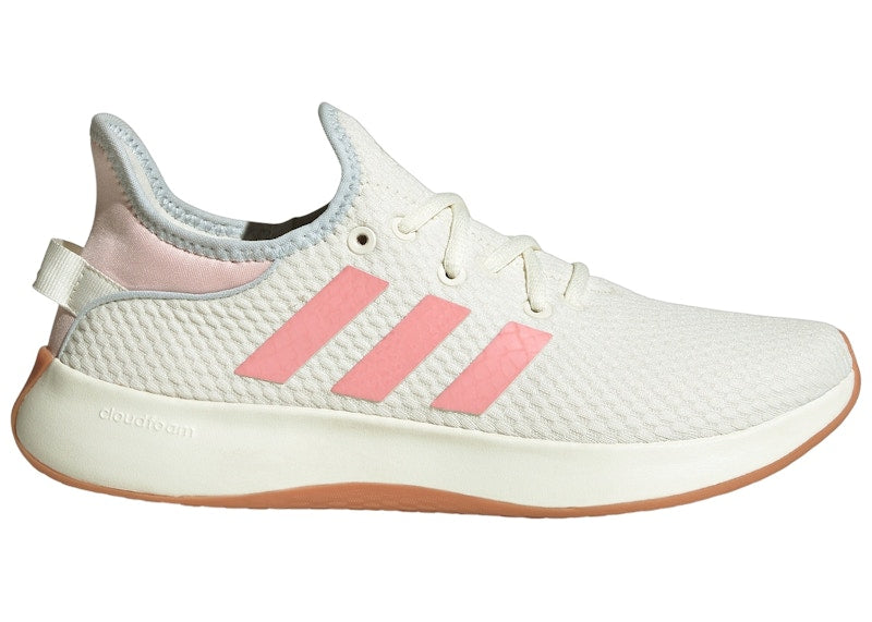 adidas Cloudfoam Pure Off White Semi Pink Spark Halo Blue (Women's)