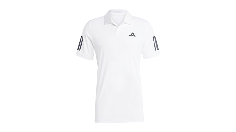 adidas Club 3-Stripes Polo Shirt White
